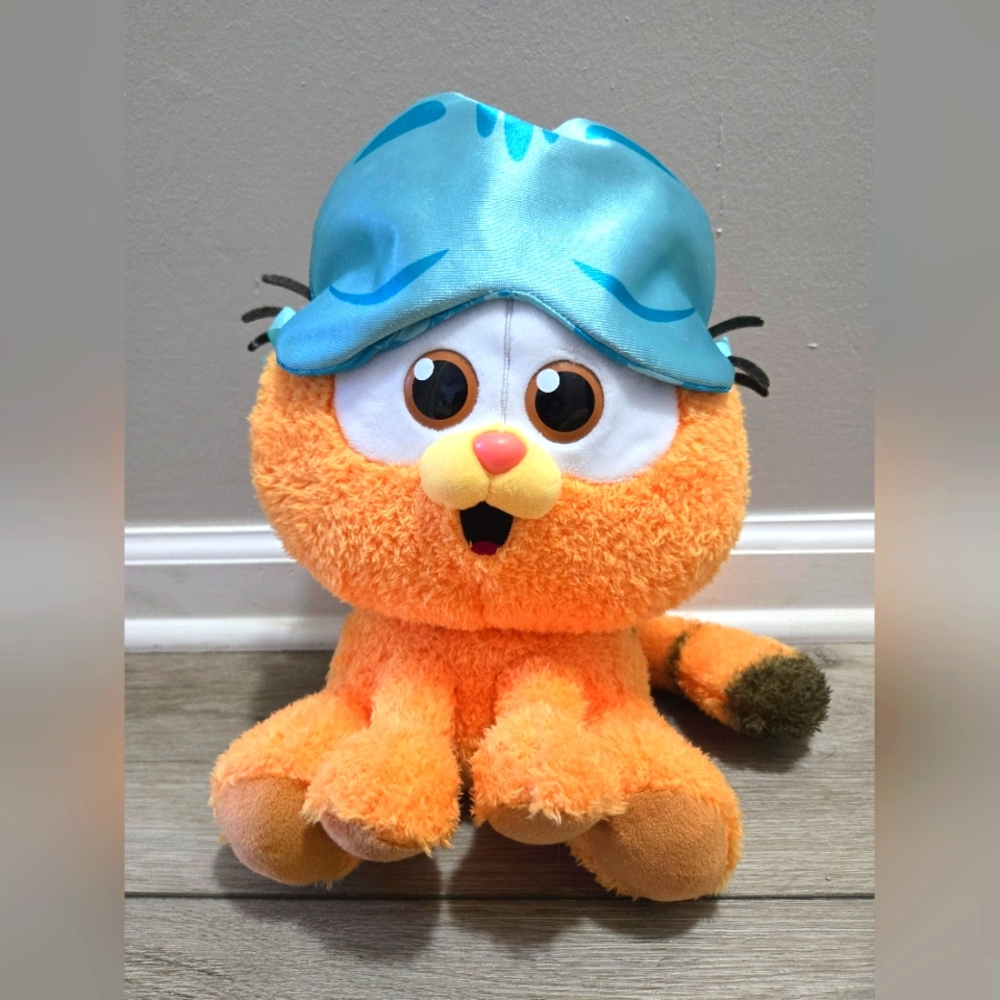 Garfield The Movie Eat Sleep Repeat Interactive Baby Garfield 10" Plush